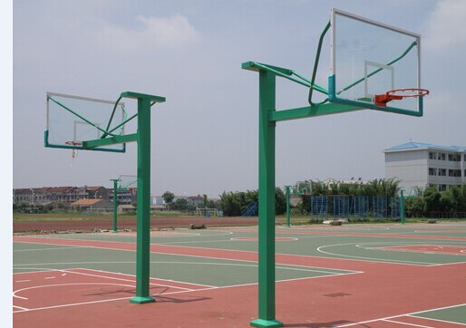 貴港地埋籃球架多少錢一副?