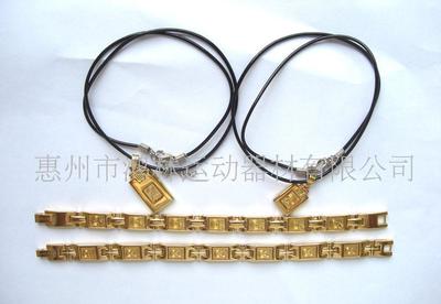 年輕鈦觀音佛金手鏈/霸王金/牡丹花套組(圖)