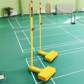 包頭直插式網球柱,室外移動式羽毛球架,比賽排球架,