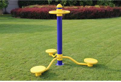 戶外健身器材公園小區廣場健身路徑室外老人運動器材三位轉腰器