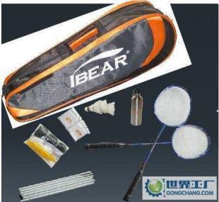IBEAR伊貝爾健身運動器材套盒多功能羽毛球套裝T-001A_運動、休閑_世界工廠網中國產品信息庫