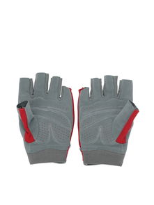 nike 女子有氧訓練手套 灰 紫粉 l